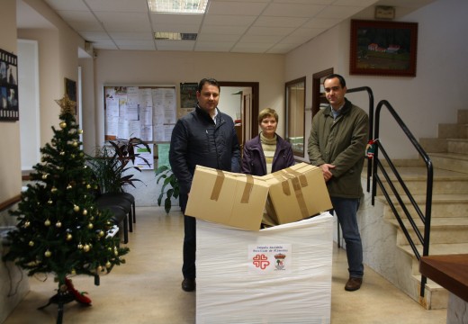 O Concello de Frades agradece a colaboración da veciñanza, que donou máis de 400 quilos de alimentos para familias necesitadas